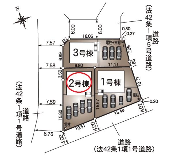 島田市高島町第1期新築全3棟　2号棟