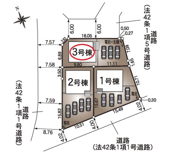島田市高島町第1期新築全3棟　3号棟