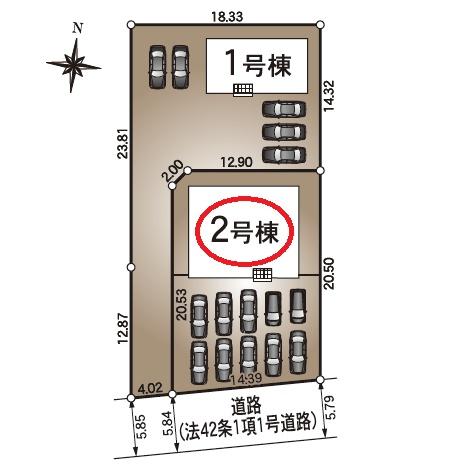 焼津市石津中町第２期新築全２棟　２号棟