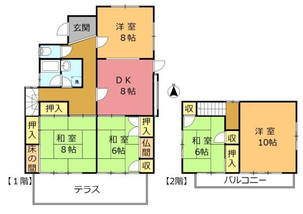 焼津市五ケ堀之内の中古一戸建