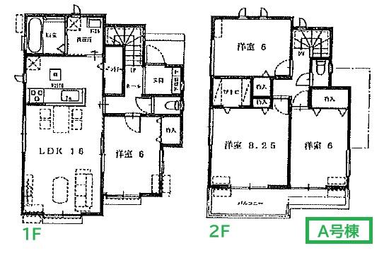 焼津市塩津第3期新築全3棟 A号棟