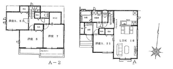 島田市中溝町新築全1棟 A号棟