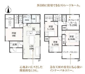 焼津市東小川8丁目新築　全３棟　2号棟