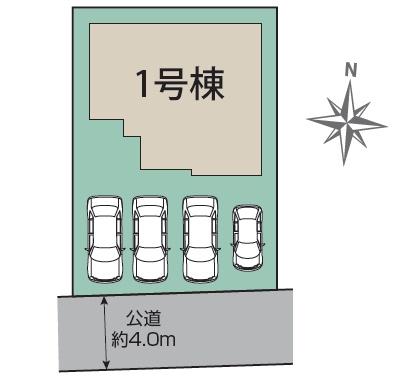 島田市旭３丁目第３期新築全１棟　１号棟
