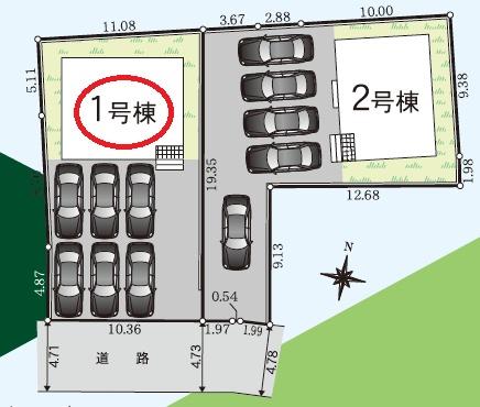 牧之原市静波第11期新築全2棟　1号棟