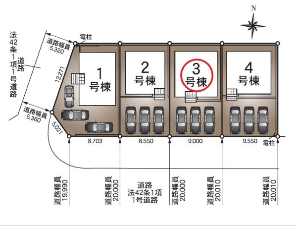 焼津市南小川第１期新築全４棟　３号棟