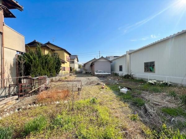 焼津市五ケ堀之内　広々使える土地　約１８４坪