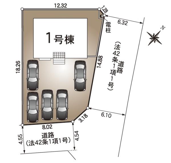 焼津市飯淵第1期新築全1棟　1号棟