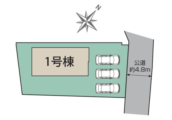 島田市阿知ケ谷第2期新築全1棟　1号棟
