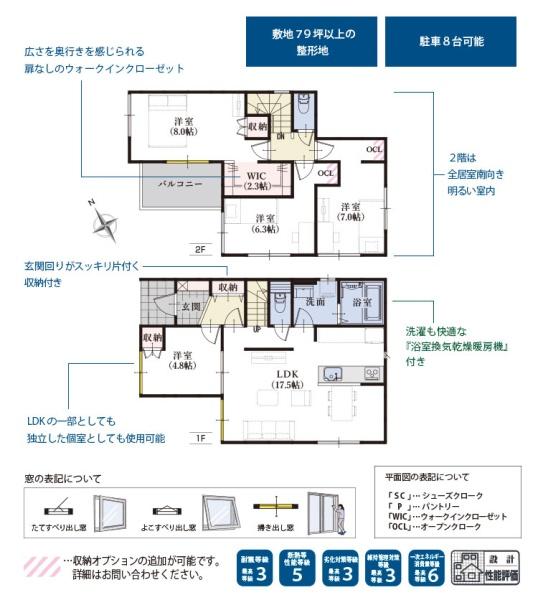 藤枝市藤岡2丁目第5期新築全2　1号棟