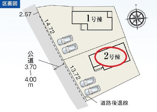 島田市金谷根岸町新築全2棟　2号棟