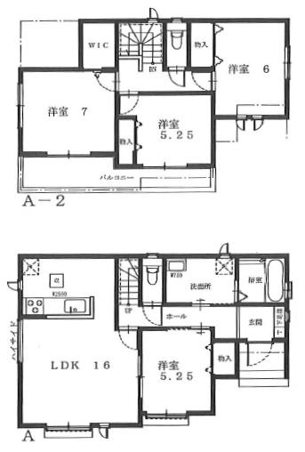 焼津市石津向町　新築全2棟　A号棟