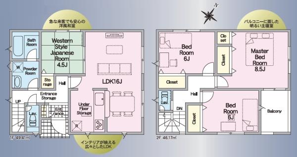 焼津市田尻北第6期新築全1棟 1号棟