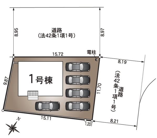 焼津市田尻北第6期新築全1棟　1号棟
