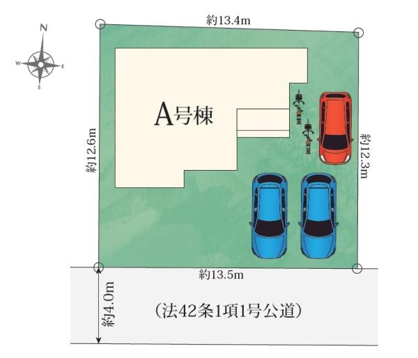 島田市三ツ合町新築全1棟　A号棟