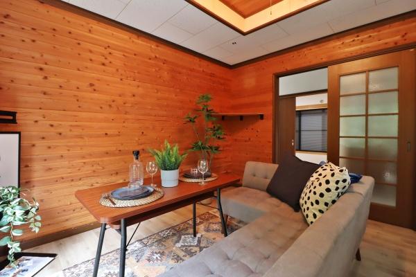 富士市厚原　外壁・屋根塗り直し　家具付物件
