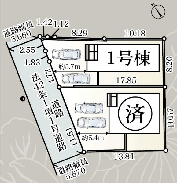 富士宮市北町　第2　全2棟　1号棟