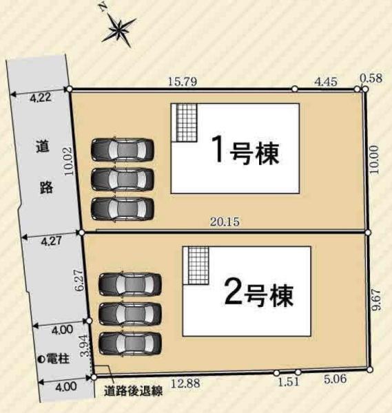 富士市入山瀬第9　全2棟　1号棟