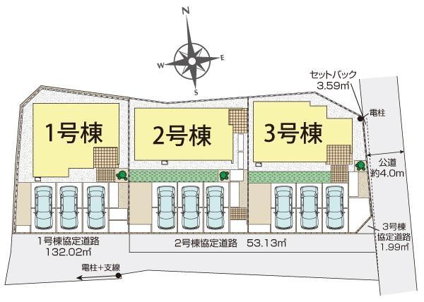 沼津市東沢田全３棟　２号棟