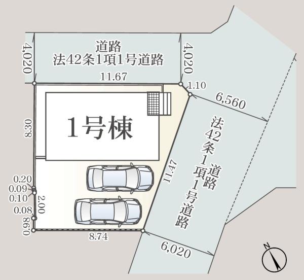 クレードルガーデン　富士宮市宮原　第２５　全１棟　１号棟