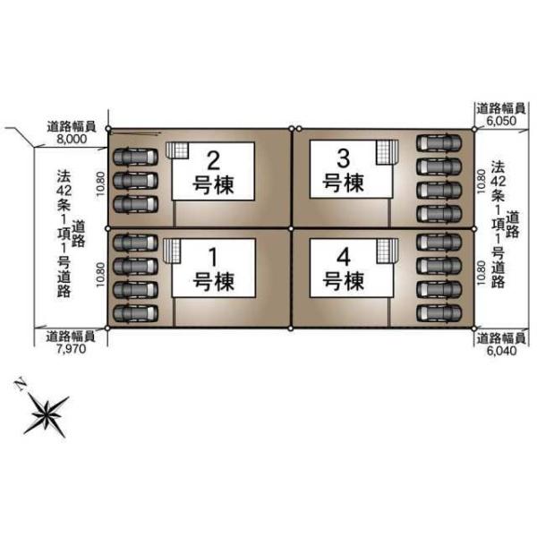 クレードルガーデン　富士宮市粟倉南町　第２　全４棟　４号棟