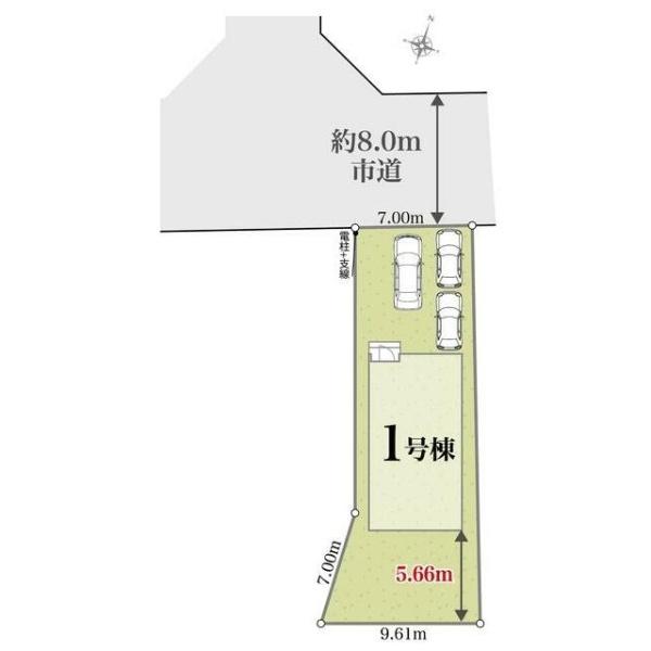 リナージュ　沼津市下香貫　０１期　全１棟　１号棟