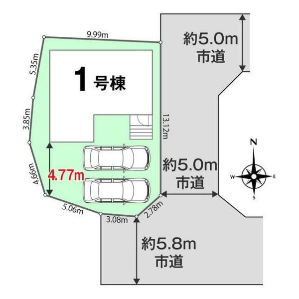リナージュ　沼津市岡一色　０１期　全１棟　１号棟