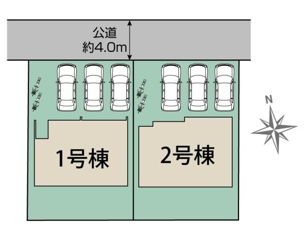 ブルーミングガーデン　沼津市東椎路　全２棟　２号棟