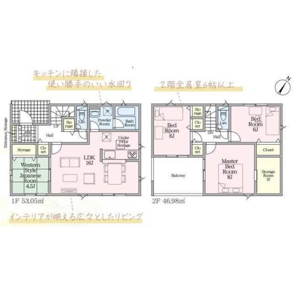 クレードルガーデン 富士市宮下 第6 全2棟 1号棟