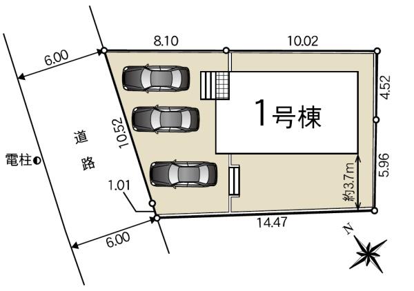 クレードルガーデン　富士市厚原第１８　全１棟　１号棟