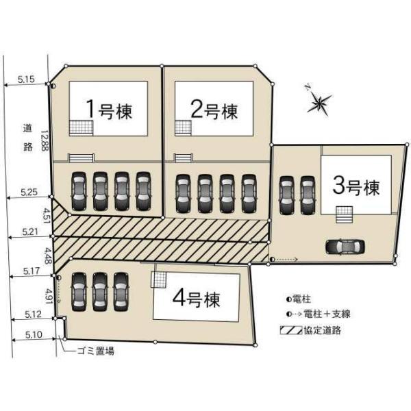 クレードルガーデン　富士宮市小泉　第２９　全４棟　１号棟