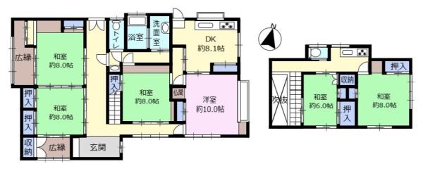 富士宮市外神の中古一戸建て