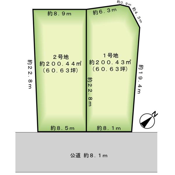 安城市桜井町西町中　2号地