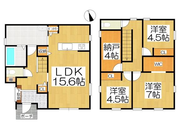 米津町里Ⅱ期B棟