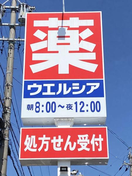 知多郡東浦町大字生路字弁財の土地(ウエルシア東浦生路店)