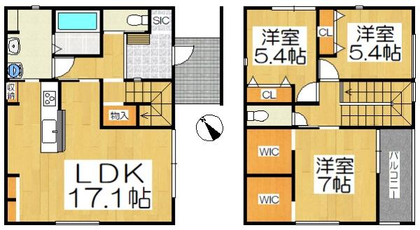 高浜市小池町Ⅱ　C号棟