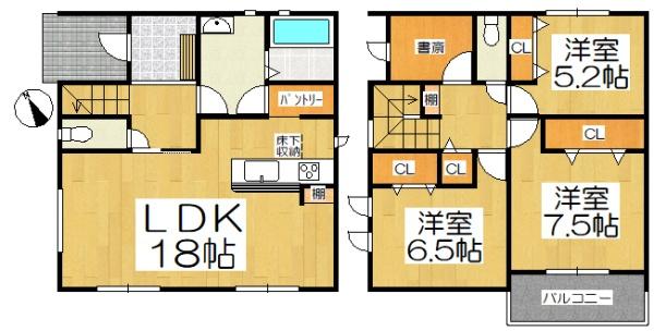 碧南市宮町6丁目第1期　１号棟