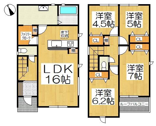 碧南市宮町6丁目第1期　２号棟