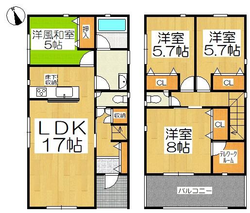 高浜市向山町第6２号棟