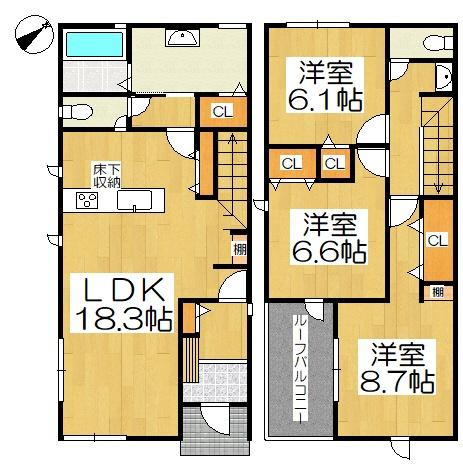 高浜市本郷町第１期２号棟
