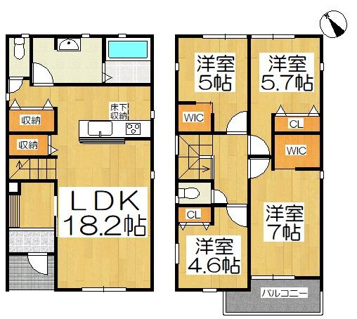 碧南市笹山町　2号棟