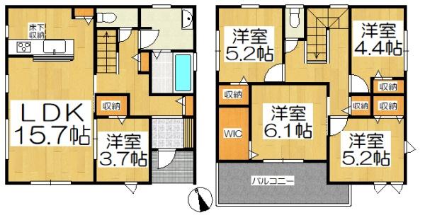 西尾第82米津町　2号棟