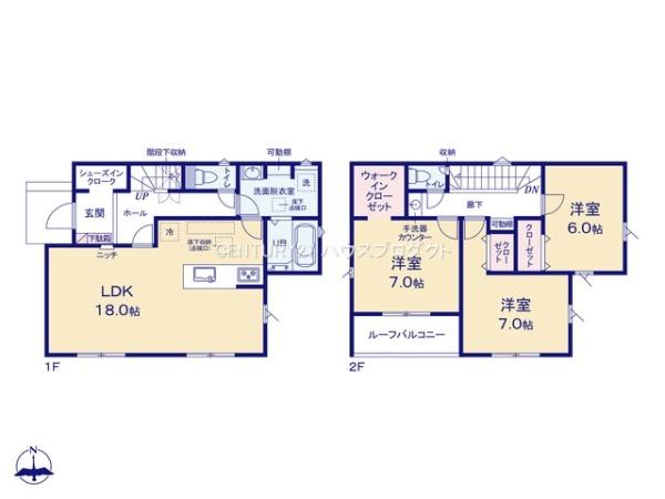 西尾市米津町1期　2号棟