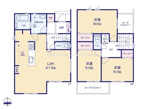 西尾市米津町1期　3号棟