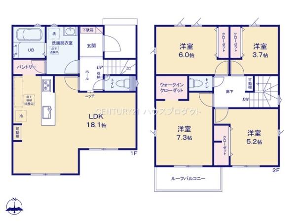 西尾市米津町1期　6号棟