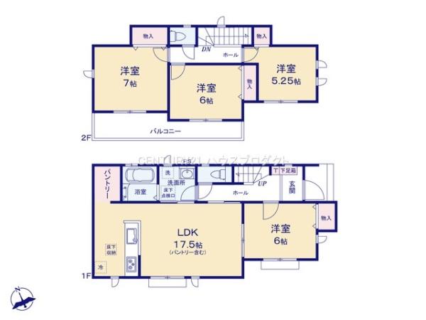 西尾市中畑町宮東22番　C号棟