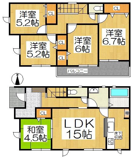 西尾市一色町前野１期２号棟