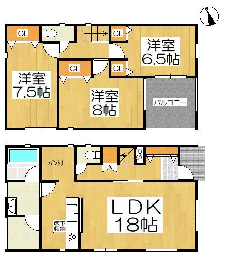 西尾市平口町　第1　4号棟