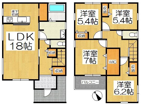 西尾市亀沢町　第2　2号棟