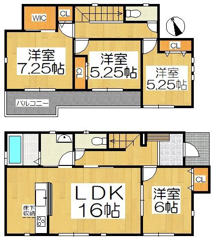 西尾市中畑町宮東22番　B号棟